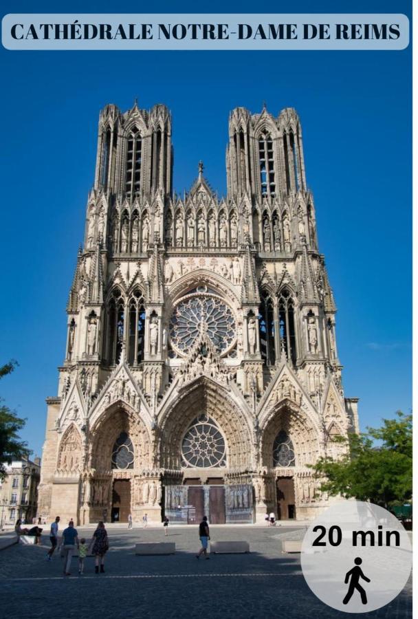 Le Cocon De Reims /Wifi/Commerce /Av De Paris 외부 사진