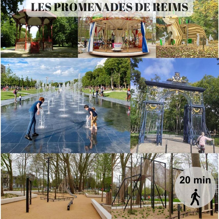 Le Cocon De Reims /Wifi/Commerce /Av De Paris 외부 사진
